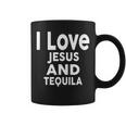 I Love Jesus And Tequila Funny Bar Tequila Funny Gifts Coffee Mug