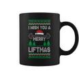 I Wish You A Merry Liftmas Fitness Trainer Coffee Mug