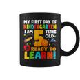 Im 5 Ready To Learn My First Day Of School Kindergarten Kid Coffee Mug