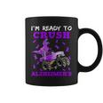 I'm Ready To Crush Alzheimer's Dinosaur Truck Boys Toddler Coffee Mug