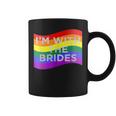 Im With The Brides Lesbian Gay Wedding Party Coffee Mug