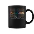 Inclusion Matters Special Education Teacher Sped Autism Coffee Mug