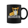 Incorgnito Funny Corgi Gift Dog Lovers Coffee Mug
