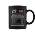 Iraqi Dad Nutrition Facts National Pride Gift For Dad Coffee Mug