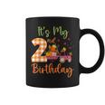 It's My 2Nd Birthday 2 Year Old Pumpkin Fall Farm Truck Coffee Mug