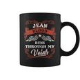 Jean Blood Runs Through My Veins Family Christmas Coffee Mug