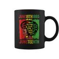 Junenth Is My Independence Day Black Queen Black Pride Coffee Mug