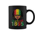 Junenth Women Girls Queen Pride Funny Black African Coffee Mug