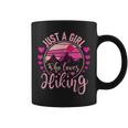 Just A Girl Who Loves Hiking Hiker Mountaineer Coffee Mug