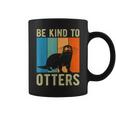 Kids Otter Pun Be Kind To Otters Be Kind To Others Coffee Mug