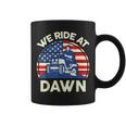 Lawnmowing We Ride At Dawn Lawnmower Coffee Mug