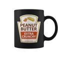 Lazy Costume Peanut Butter Extra Crunchy For Halloween Coffee Mug
