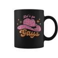 Lets Go Gays Lgbt Pride Cowboy Hat Retro Gay Rights Ally Coffee Mug