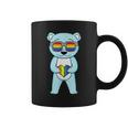 Lgbt Supporter Bear Rainbow Gay Pride Lgbt Heart Coffee Mug