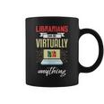 Librarian Funny Virtual Librarian Humor Library Gift  Coffee Mug