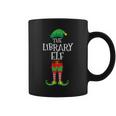 Library Elf Library Assistant Christmas Party Pajama Coffee Mug