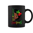 Little Miss Junenth Girl Toddler Black History Month Coffee Mug