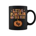 Little Pumpkin On The Way Pregnancy Announcement Halloween Coffee Mug