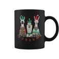 Llama Christmas Ugly Sweater Llama Holiday Xmas Alpaca Coffee Mug