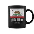 Loma Linda California Cali City Souvenir Ca Flag Top Coffee Mug