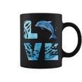 Love Bottlenose Dolphin Whale Sea Animals Marine Mammal Coffee Mug