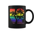 Love Is Love Gay Pride Lgbt Beach Coffee Mug