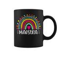 Maestra Spanish Teacher Rainbow Happy First Day Of School Gifts For Teacher Funny Gifts Coffee Mug
