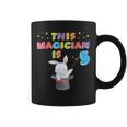 This Magician Is 5 Years Old Kid 5Th Birthday Rabbit Coffee Mug