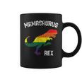 Mamasaurus Rex Gay Pride Lgbt Dinosaur Ally Coffee Mug