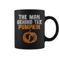 The Man Behind The Pumpkin Pregnancy Halloween New Dad To Be Coffee Mug