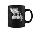 Maryville Kirksville Sedalia Area Code 660 Missouri Coffee Mug