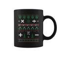 Math Teacher Ugly Christmas Sweater Party Coffee Mug