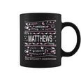 Matthews Surname Last Name Family Its A Matthews Thing Funny Last Name Designs Funny Gifts Coffee Mug