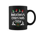 Maximus Name Gift Christmas Crew Maximus Coffee Mug