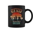 Mb Never Underestimate An Old Man Born In Oregon Coffee Mug