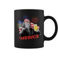 Merica 4Th Of July Usa Flag Ben Franklin Beer Bzr Coffee Mug