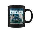 Millennium Park Bean May The Clout Be With Chicago Poster Coffee Mug
