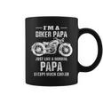 Motorcycle Biker Papa Bike Men Dad Grandpa Gifts Coffee Mug