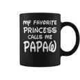 My Favorite Princess Calls Me Papaw Fathers Day Christmas Coffee Mug
