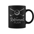My Retirement Plan Funny Golf White - My Retirement Plan Funny Golf White Coffee Mug