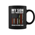 My Son Has Your Backmarinedad Camouflage Coffee Mug