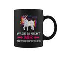 Neinhorn Unicorn Parody Dare It Nicht Mir Zu Recharge Coffee Mug
