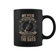 Never Underestimate A Woman Outfit For Women Bass Player Coffee Mug