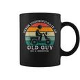 Never Underestimate An Old Guy On A Scooter Funny Father Coffee Mug