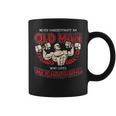 Never Underestimate An Old Man Who Loves Weightlifting Coffee Mug