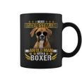 Never Underestimate An Old Man With Picture A Boxer Dog Coffee Mug