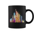 New York City Nyc Retro Watercolor Statue Of Liberty Ny City Coffee Mug