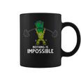 Nothing Is Impossible Leek Fitness Training Gym Vegan Coffee Mug