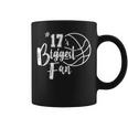 Number 17S Biggest Fan Basketball Player Mom Dad  Coffee Mug
