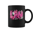 Nurse Breast Cancer Awareness Pink Ribbon Nursing Lpn Life Coffee Mug